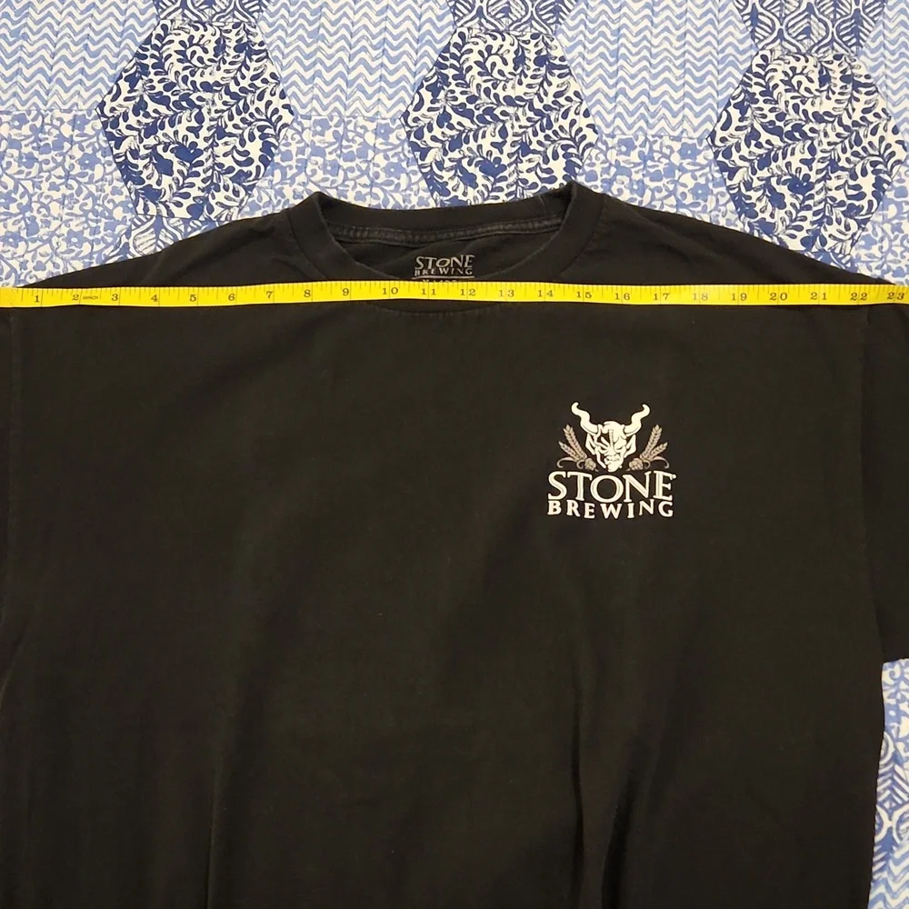 Stone Brewing Black XL T-shirt - Picture 7 of 10